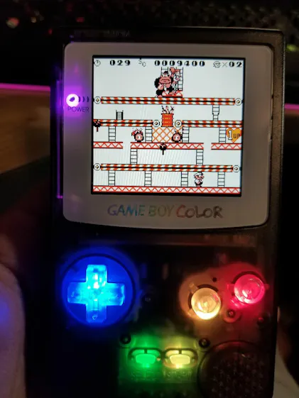 Boîtier complet pour manette Nintendo Gameboy Color GBC Boîtier complet pour manette Nintendo Gameboy Color GBC