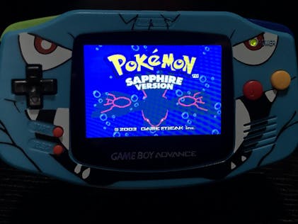 Game Boy Advance SP LCD Kit and Lens - Cloud Version