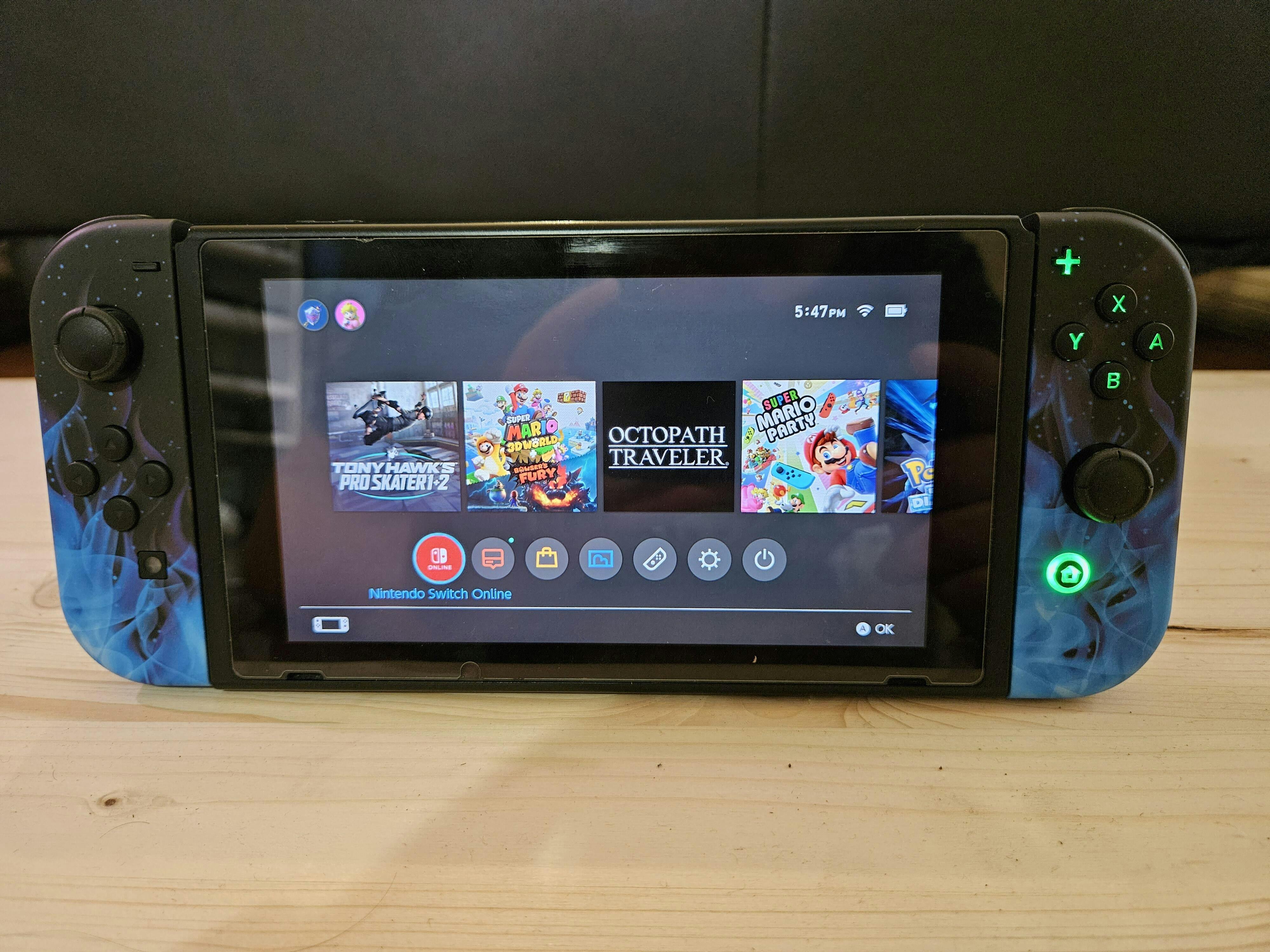 Joy-Con LED Button Kit for Nintendo Switch - Black Classic | Hand