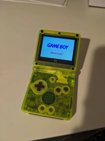CleanScreen Kit for Game Boy Advance SP - Retrosix | Hand Held Legend