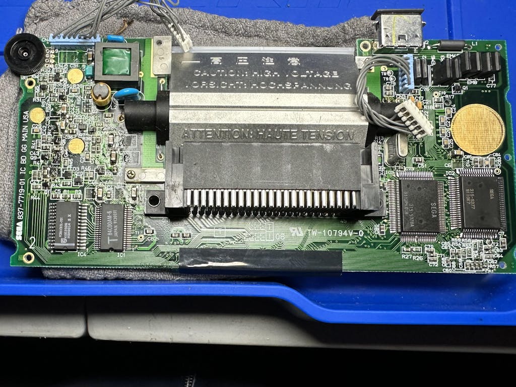 Game Gear Capacitor Kit All Versions Hand Held Legend