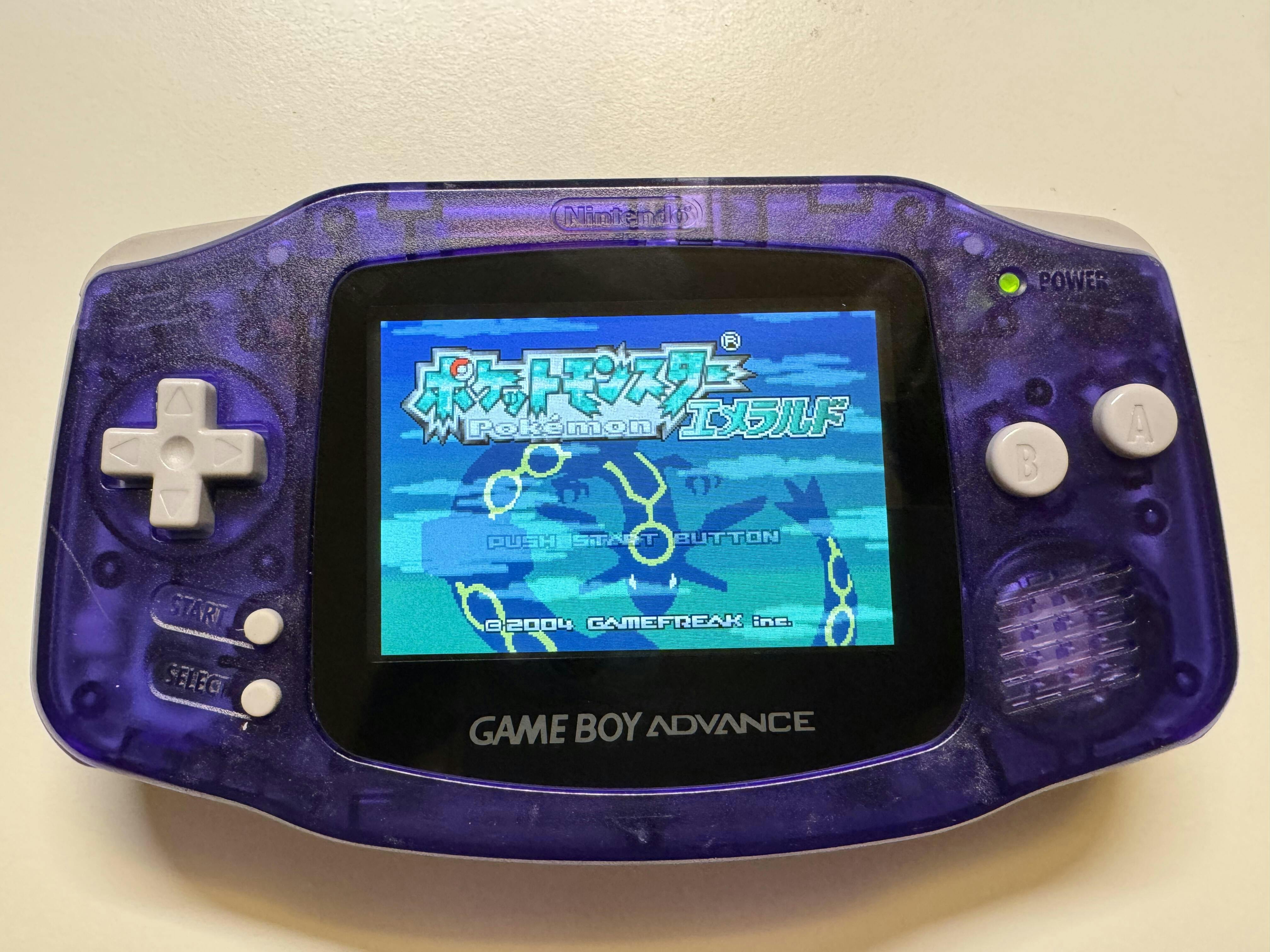 Game Boy Advance Cleanscreen Kit -RetroSix - Hand Held Legend
