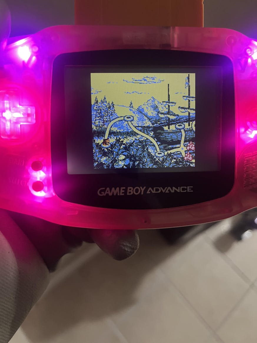 Gameboy Advance SP V5 Retroilluminazione Laminata IPS LCD Kit Per GBA - Foto 3