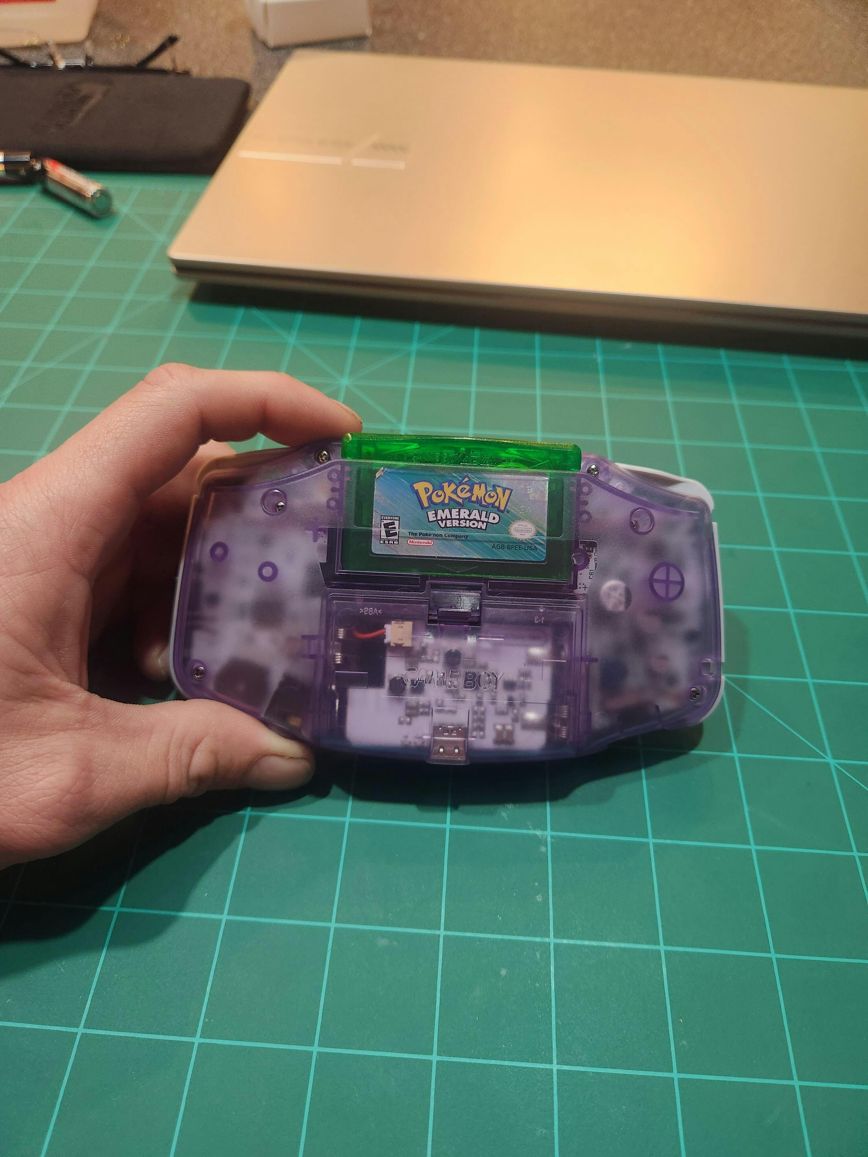 Pantalla LCD brillante para GBA Gameboy Advance SP, AGS 101 de pantalla