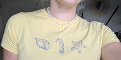 Collier perles d'eau douce - charms personnalisables