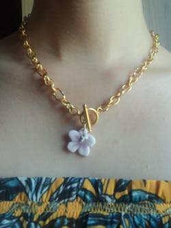 Collier Hibiscus