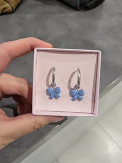 Boucles d’oreilles argent Livia - charms interchangeables