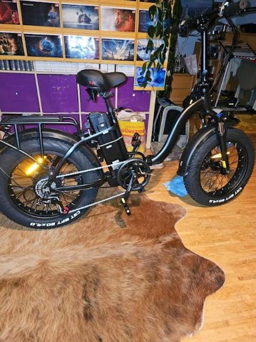 HANEVEAR Y20-Plus 20" Fat Tire Foldable Electric Bike 48V/24AH