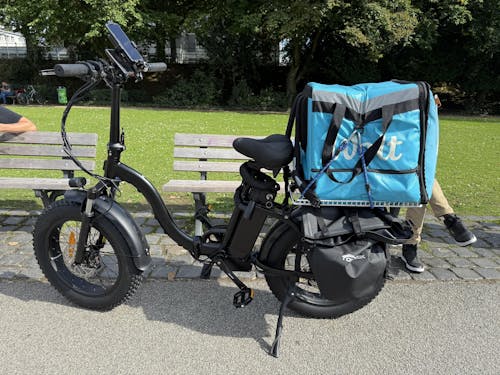 HANEVEAR Y20-Plus 20" Fat Tire Foldable Electric Bike 48V/24AH