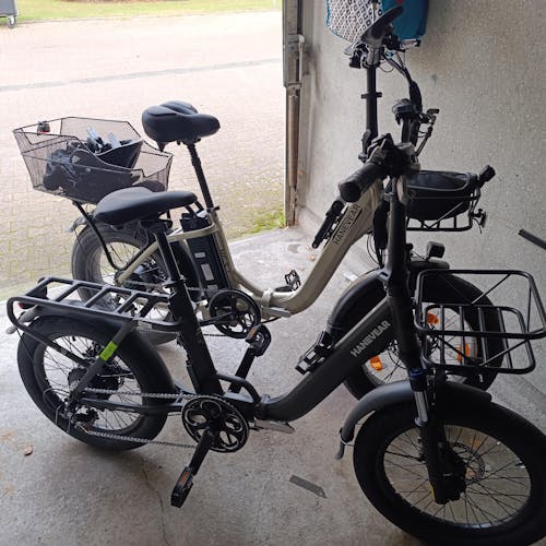 Hanevear H6-Light Folding Electric Bike Torque Sensor 120KM