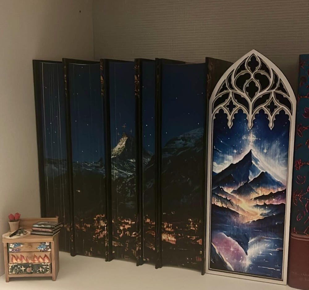 Pre-Order Mountain Lights Window