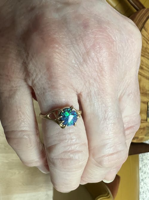 Day Spell Opal Branch Waiting Ring