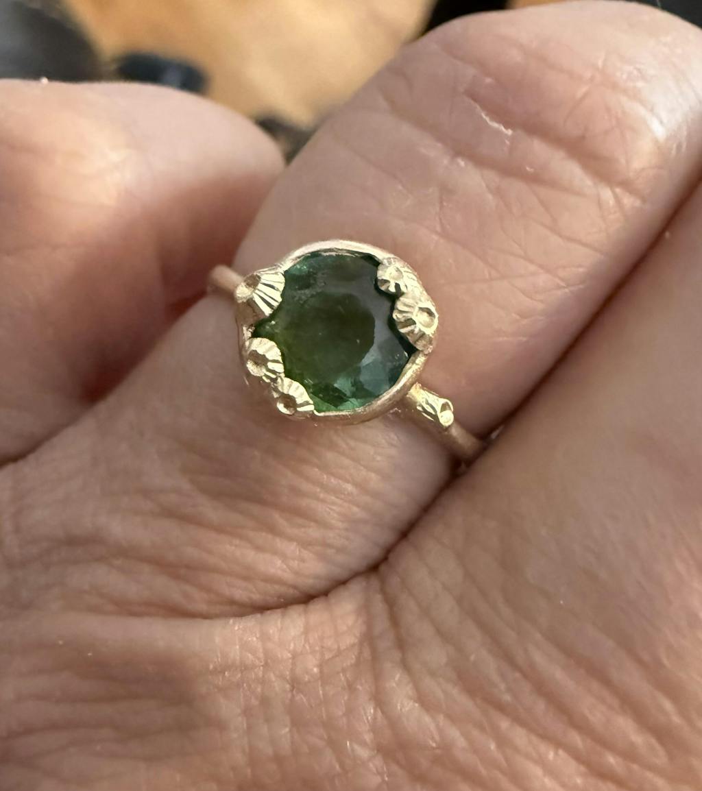 Forest Pool Tourmaline Ruthie B. Ring