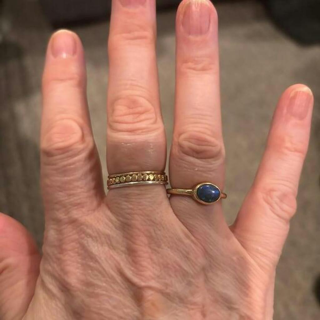 Mini Bead Ring, 14K Gold Fill