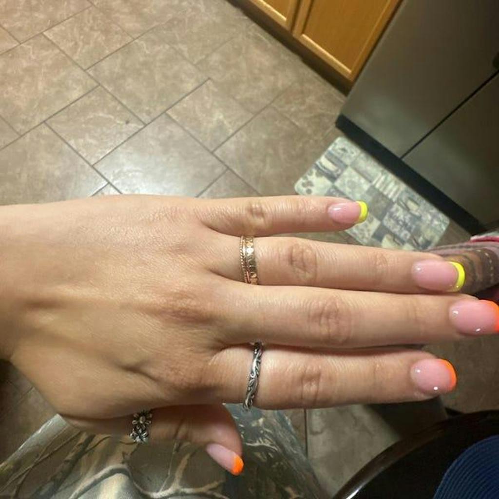 Twist Set of 2 Stacking Rings, 14K Rose Gold Fill