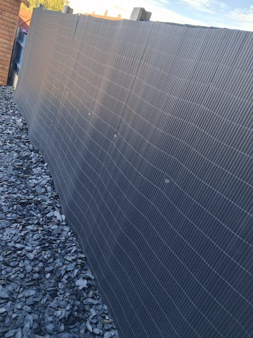 PVC Garden Fence Outdoor Privacy Screen