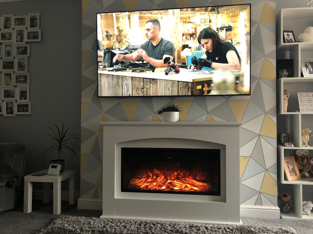 Best Modern Wall Mounted Freestanding LED Electric Fireplace Heater Inserts