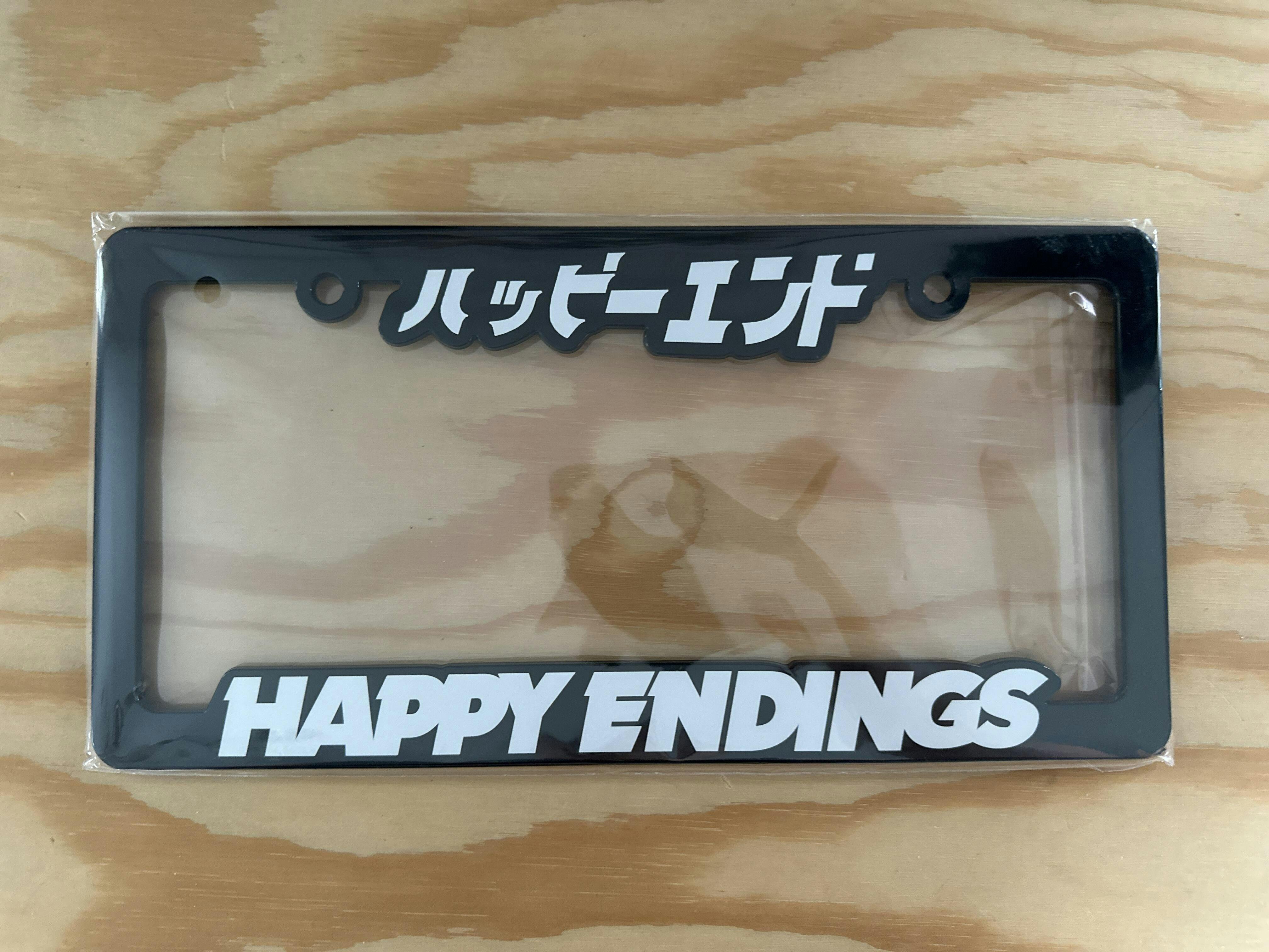 Black Mirror License Plate Frame | Happy Endings