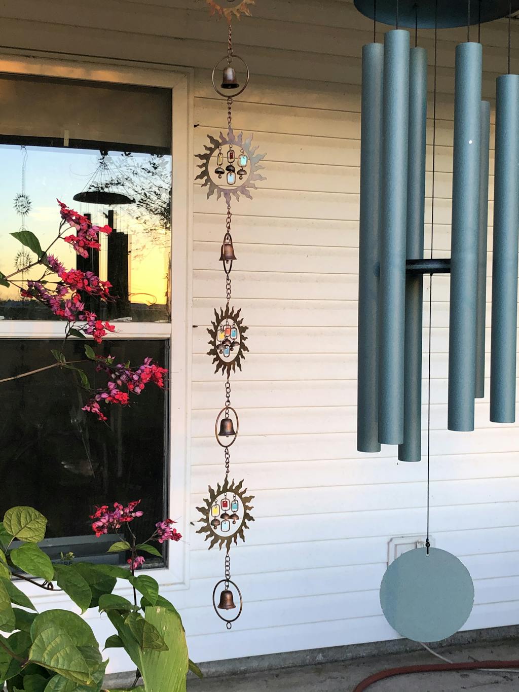 Garden Hanging Ornament Sun With Dangles