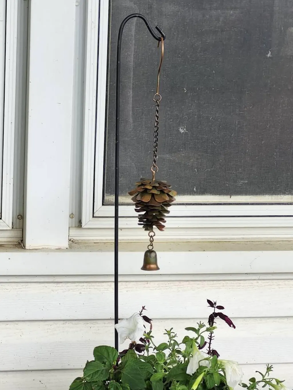 Bell and Pine Cone Drop Ornament (Set of 6) main image 1
