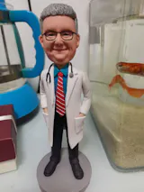 Custom Doctor Bobblehead Personalized Medical Professional Gift