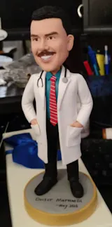 Custom Doctor Bobblehead Personalized Medical Professional Gift