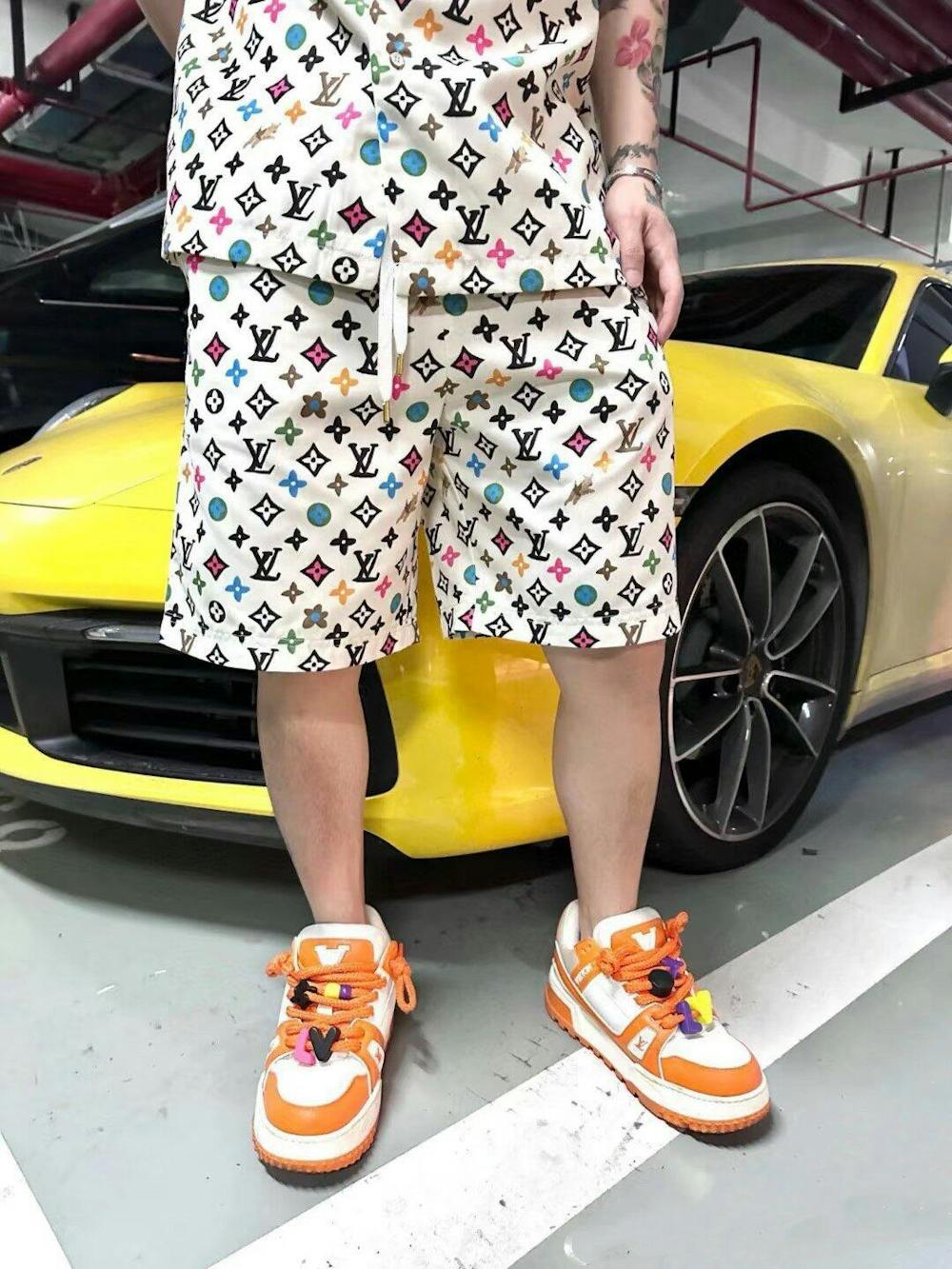 0205-1 New feature printed beach shorts