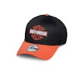Harley-Davidson 39THIRTY Stretch Fit Baseball Cap Colorblocked Logo - 99447-16VM