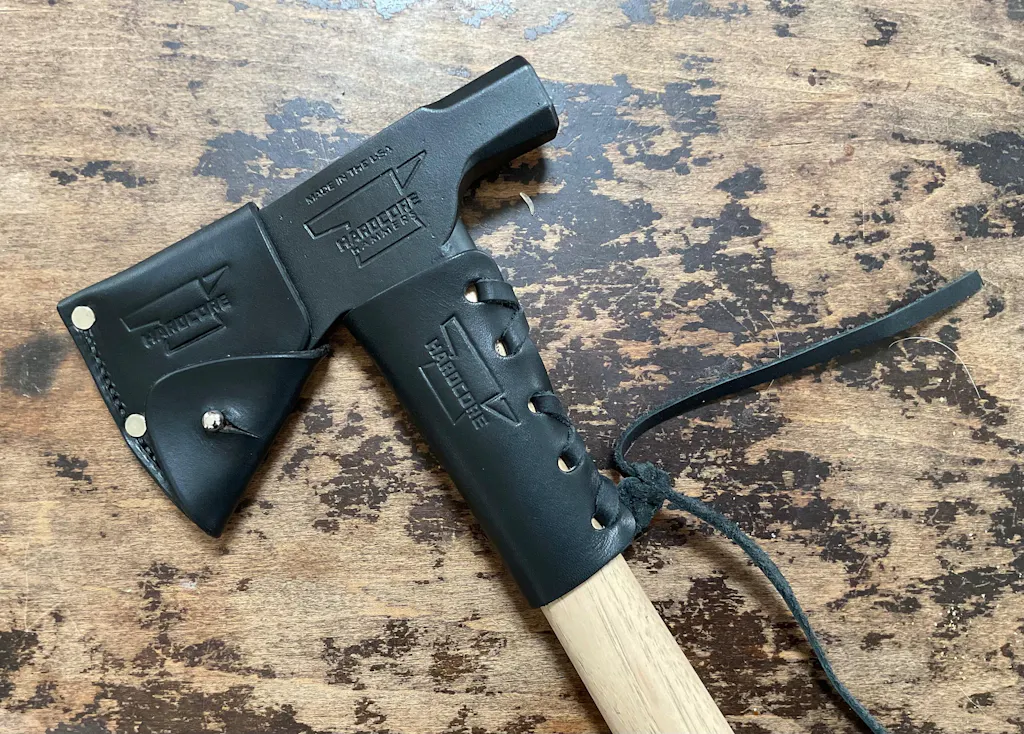 Hammer/Hatchet Leather Collar