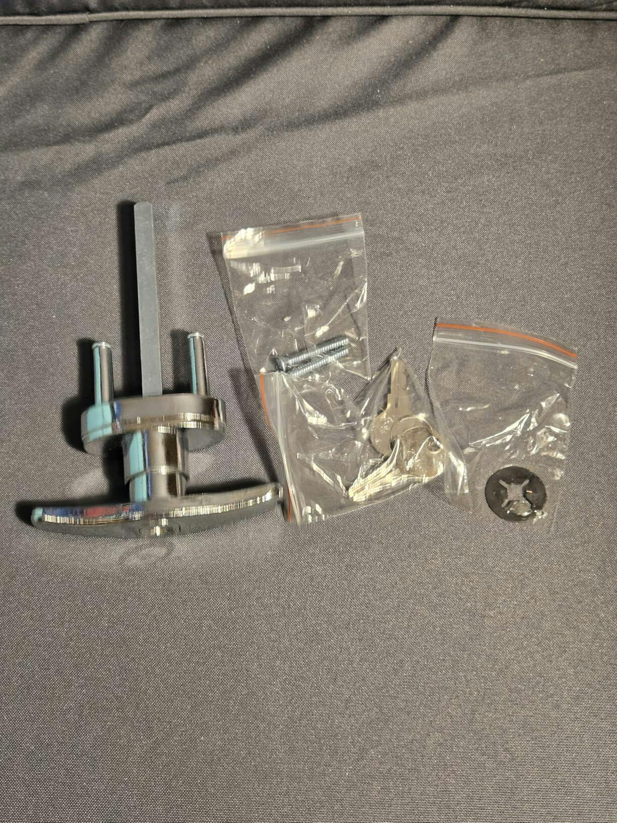 Garage T Handle Lock Replacement – Heavy Duty With Keys