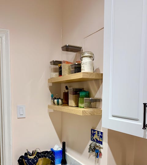 Lily Floating Shelves | Set of 2 Solid Wood Wall Shelves|- Eco-friendly Shelves