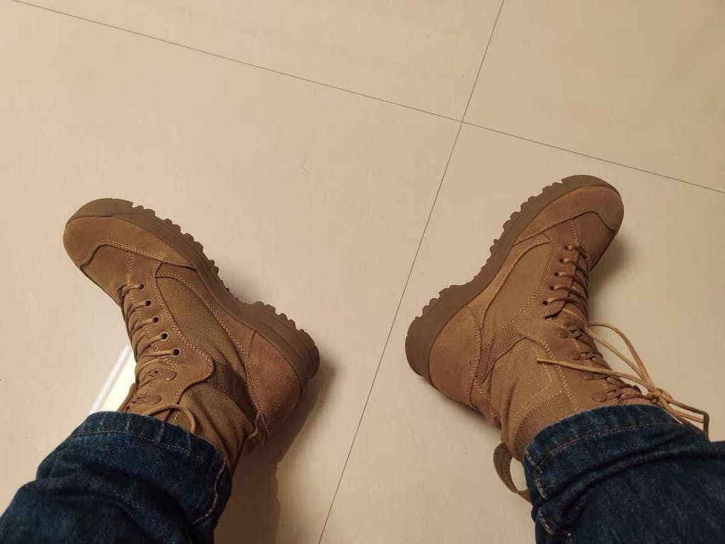 Desert Leather HighTop Outdoor Work Men's Tactical Boot Harmony Gallery