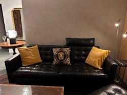 Luxury Black & Gold Baroque Tapestry Pillowcase – Medusa Design