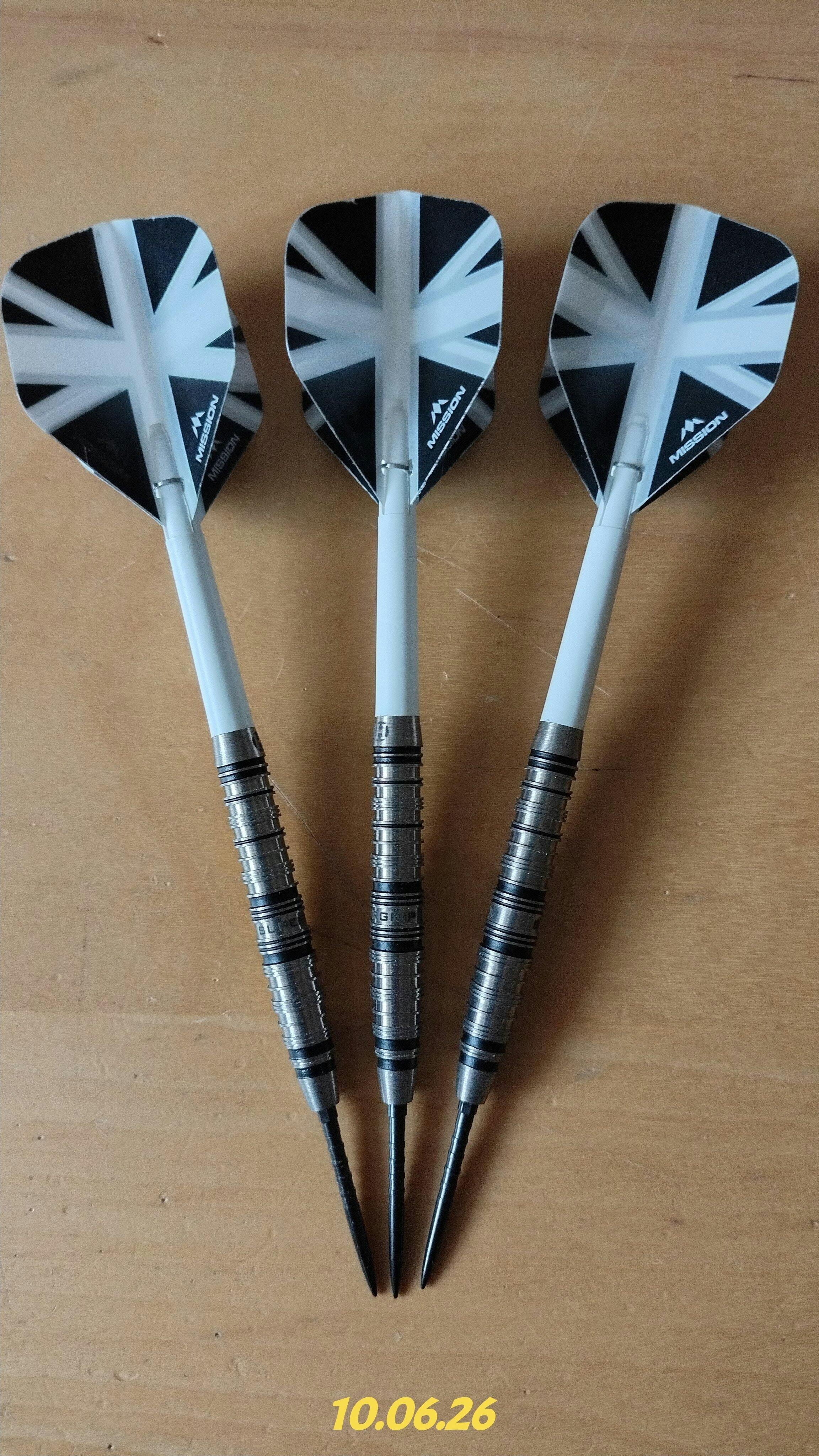 Harrows Supergrip QP Torpedo Steel Tip Darts | 90% Tungsten