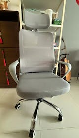 AVA Grey Mesh Office Chair