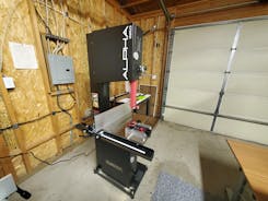 ALPHA HW615Pro 3HP 15" Stain-less Bandsaw