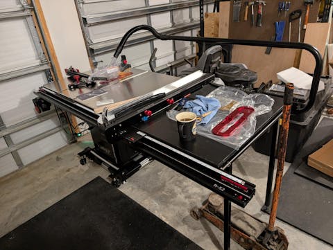 ALPHA HW110TC-36Pro & 52Pro 10" 3HP Stain-less Cabinet Saw with Big Eye Rip Fence