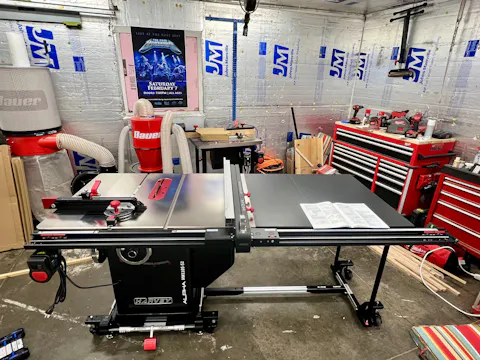 ALPHA HW110S-36Pro & 52Pro 10" 4HP Stain-less Cabinet Saw with Big Eye Rip Fence