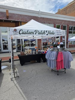 Vendor Tent Banner | Hat Bar Tent Banner