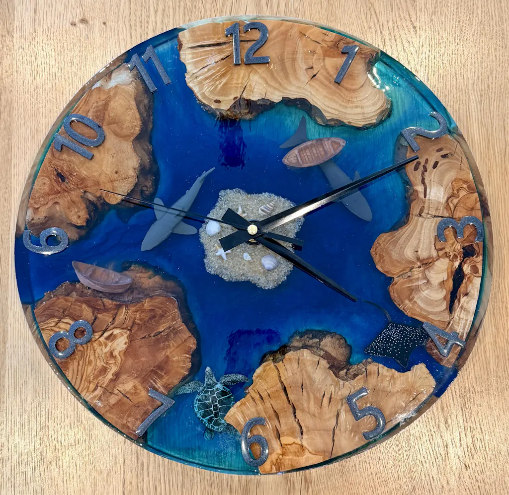 Transparent Set: Epoxidharz für Figuren und Tischplatten, Vergusshöhe bis 5 cm