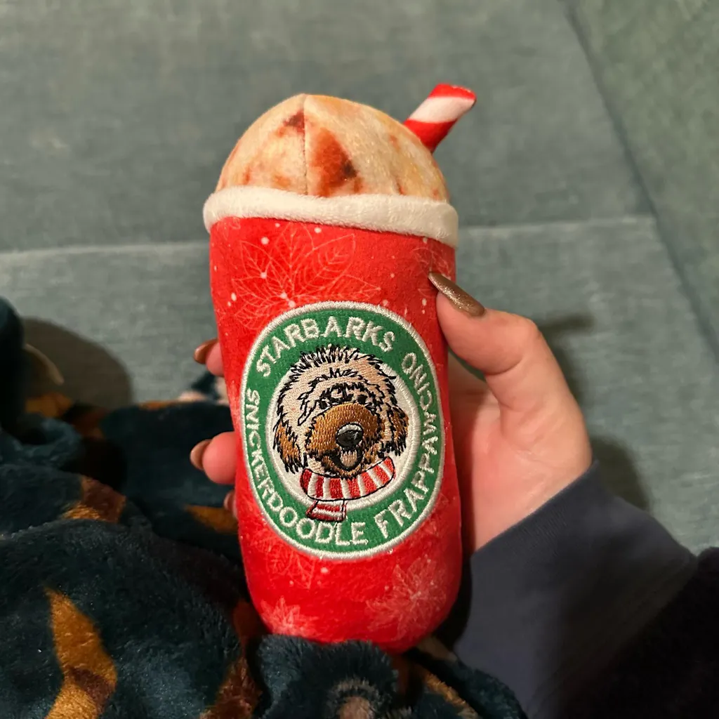 Santa's Little Helper: Parody Holiday Plush Dog Toys for Merry