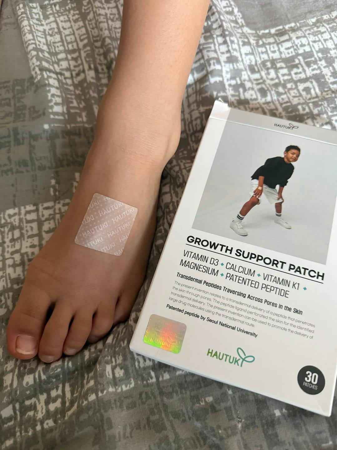 Hautuki - SNU特許ペプチド & 成長サポート成分でお子さまの未来を応援