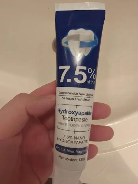  20K+ SOLD!7.5% Nano Hydroxyapatite Toothpaste