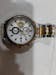 Casio Edifice Chronograph Men's Watch Silver Gold Metal ED426 Watch for Man 556SG