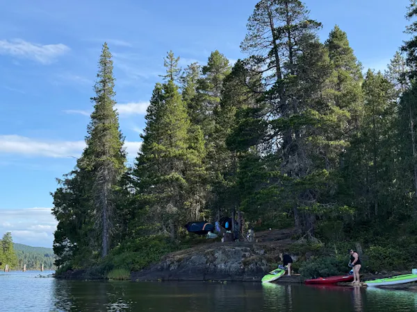 Hailey's kayak camping trip with Hawk Nest
