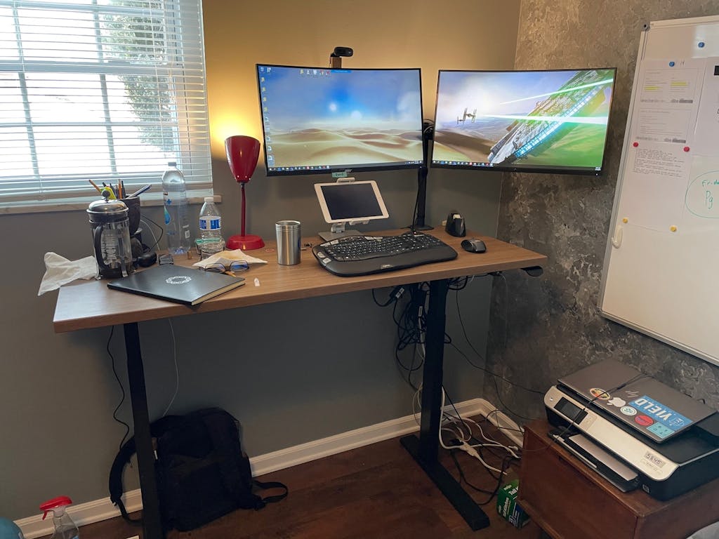 Upside Sit-to-Stand Desk, Extended Range – Haworth Store