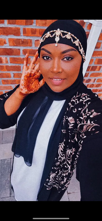 Bronze Floral Kimono Open Abaya | Hayah Al-Muslimah Online UK