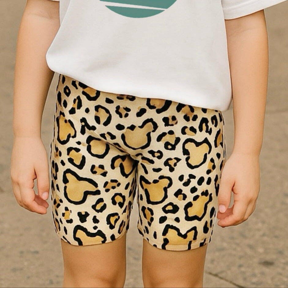 ミニスカート [babylclub] Leopard logo shorts (white) NOBO No Boundaries Leopard Print Shorts Juniors Small 3-5