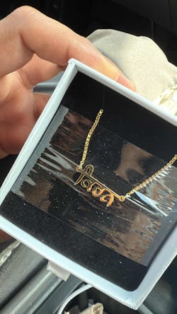 All Languages - Custom Name Necklace