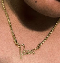 Custom Name Necklace – Any Language (Punjabi, Hindi, Urdu, Arabic, English & More)